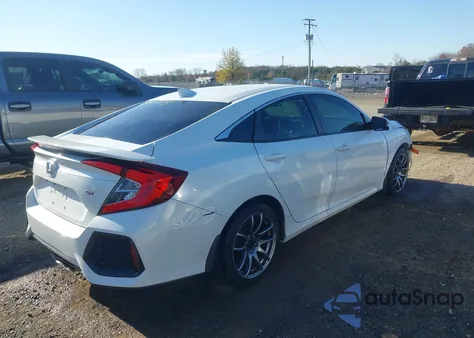 2019 Honda Civic Si из США, поврежденный, VIN 2HGFC1E54KH705007